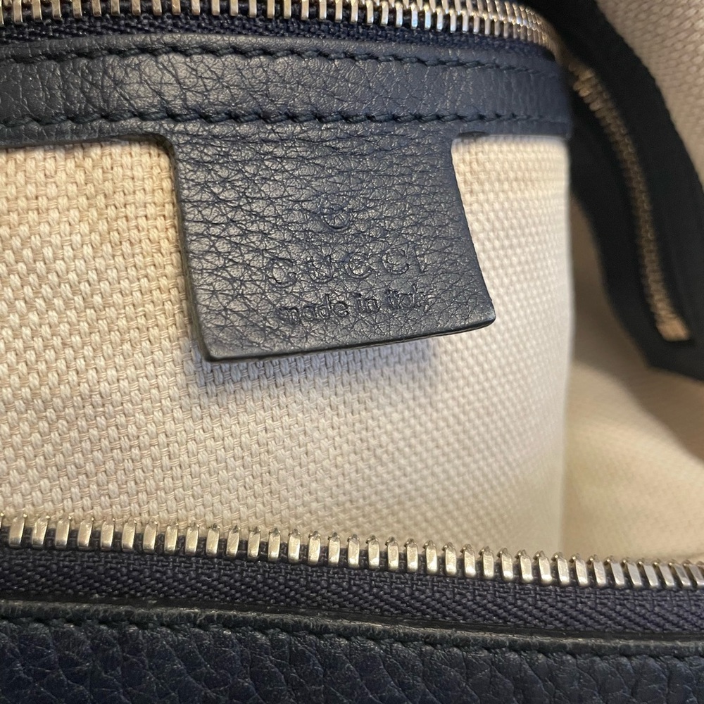 Gucci Black Soho Leather Shoulder Bag - Picture 13 of 16